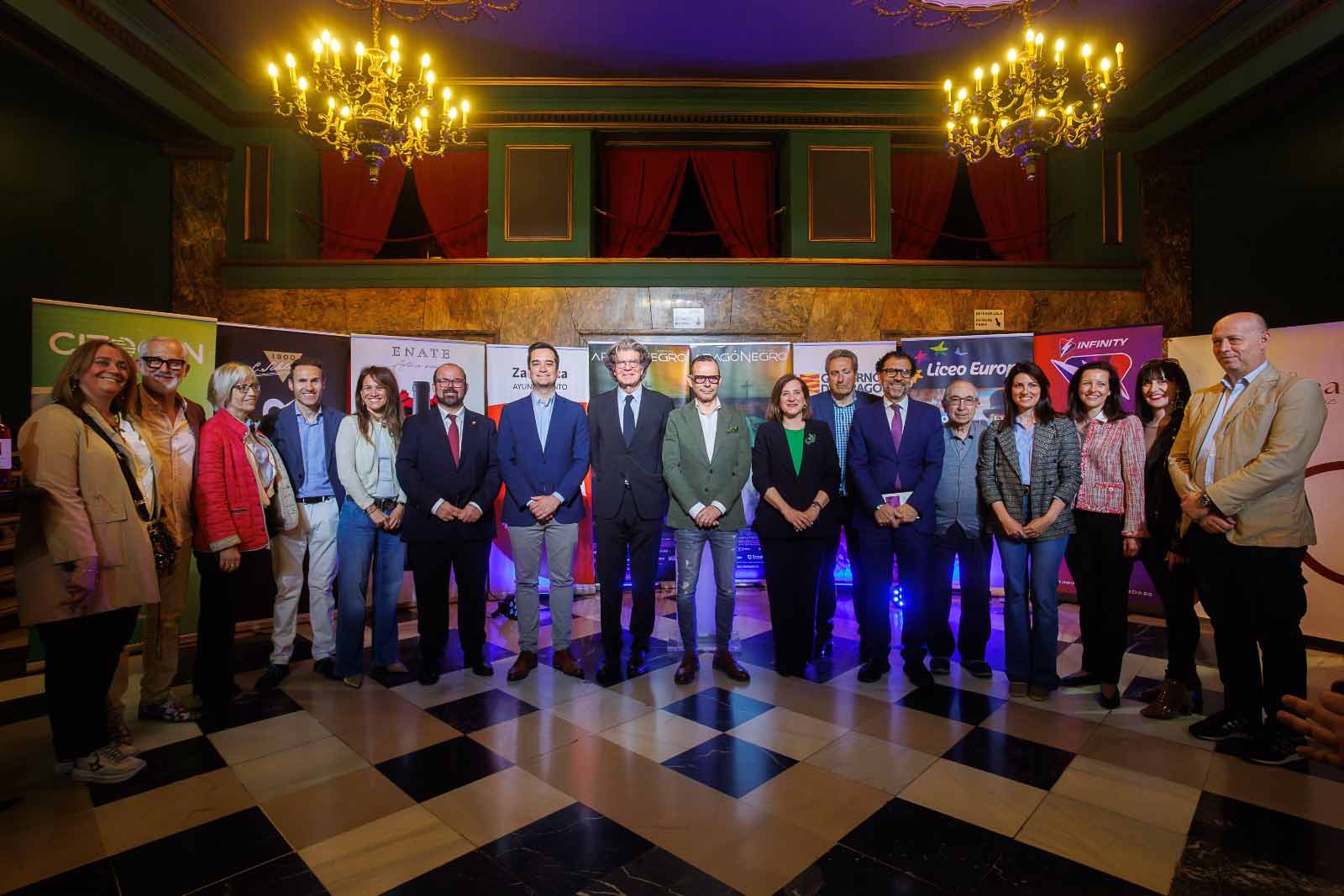 Patrocinadores Aragón Negro 2025 Zaforsa